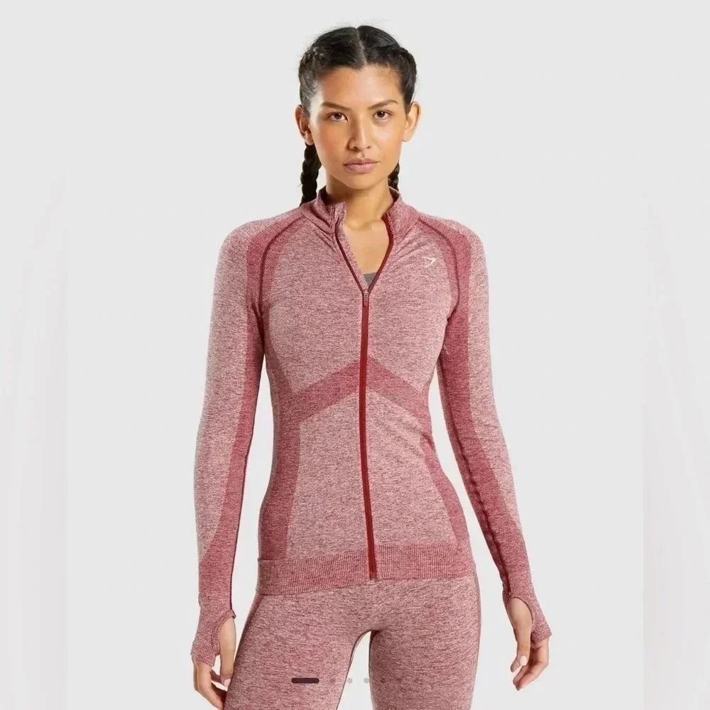 GYMSHARK FLEX ZIP THROUGH JACKET Sz Small